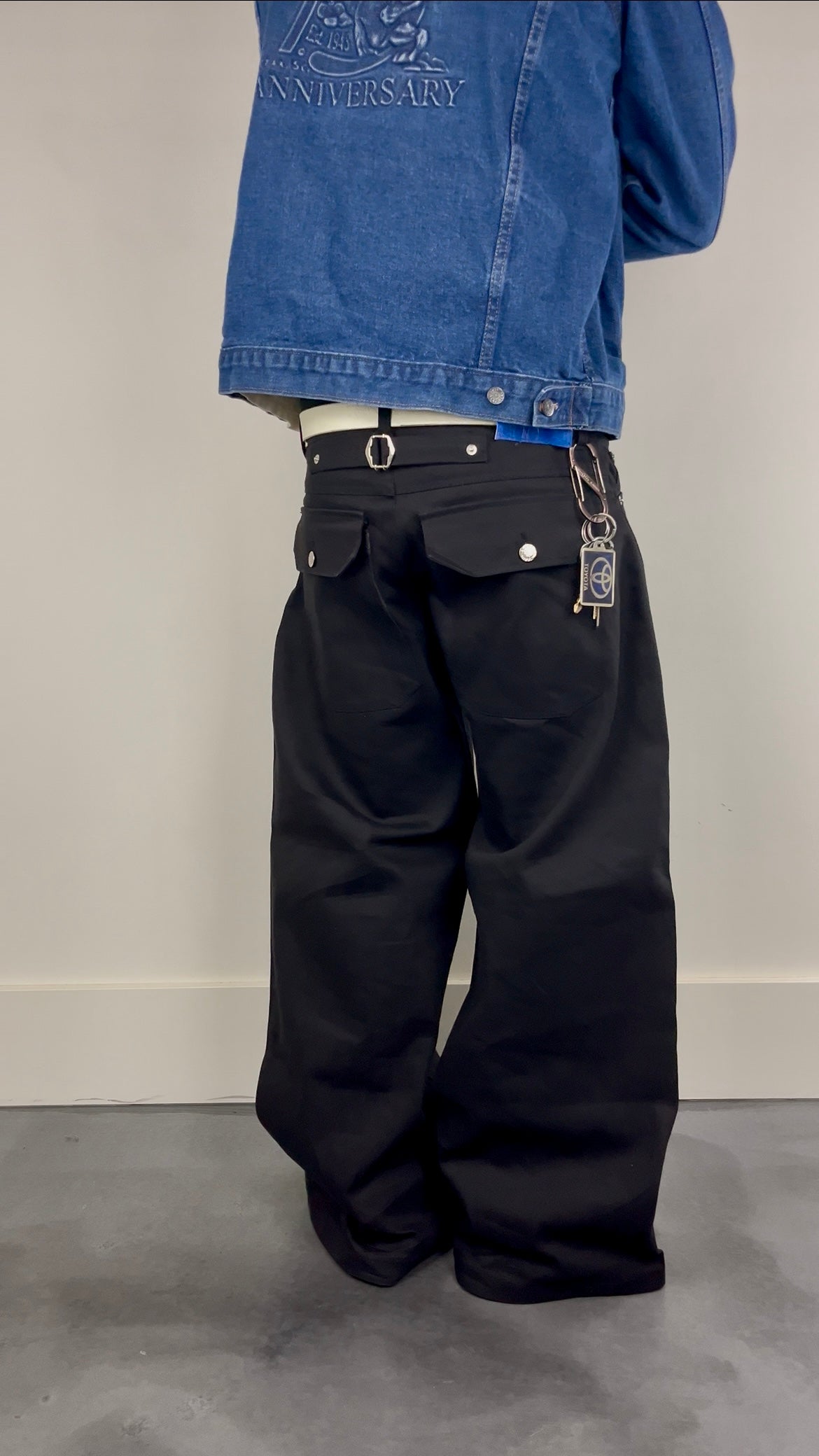 13 oz Black Selvedge Denim