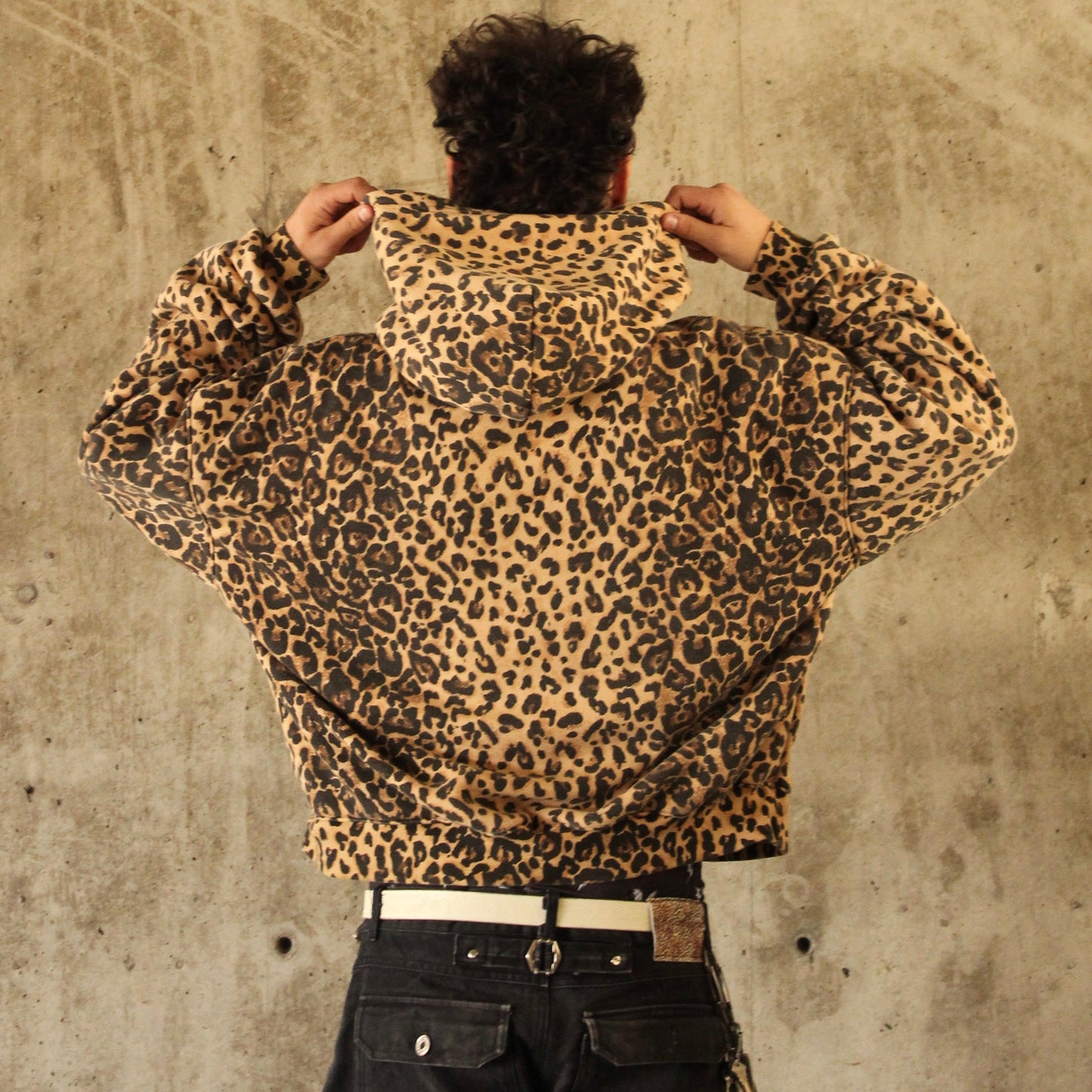 Leopard Print Hoodie