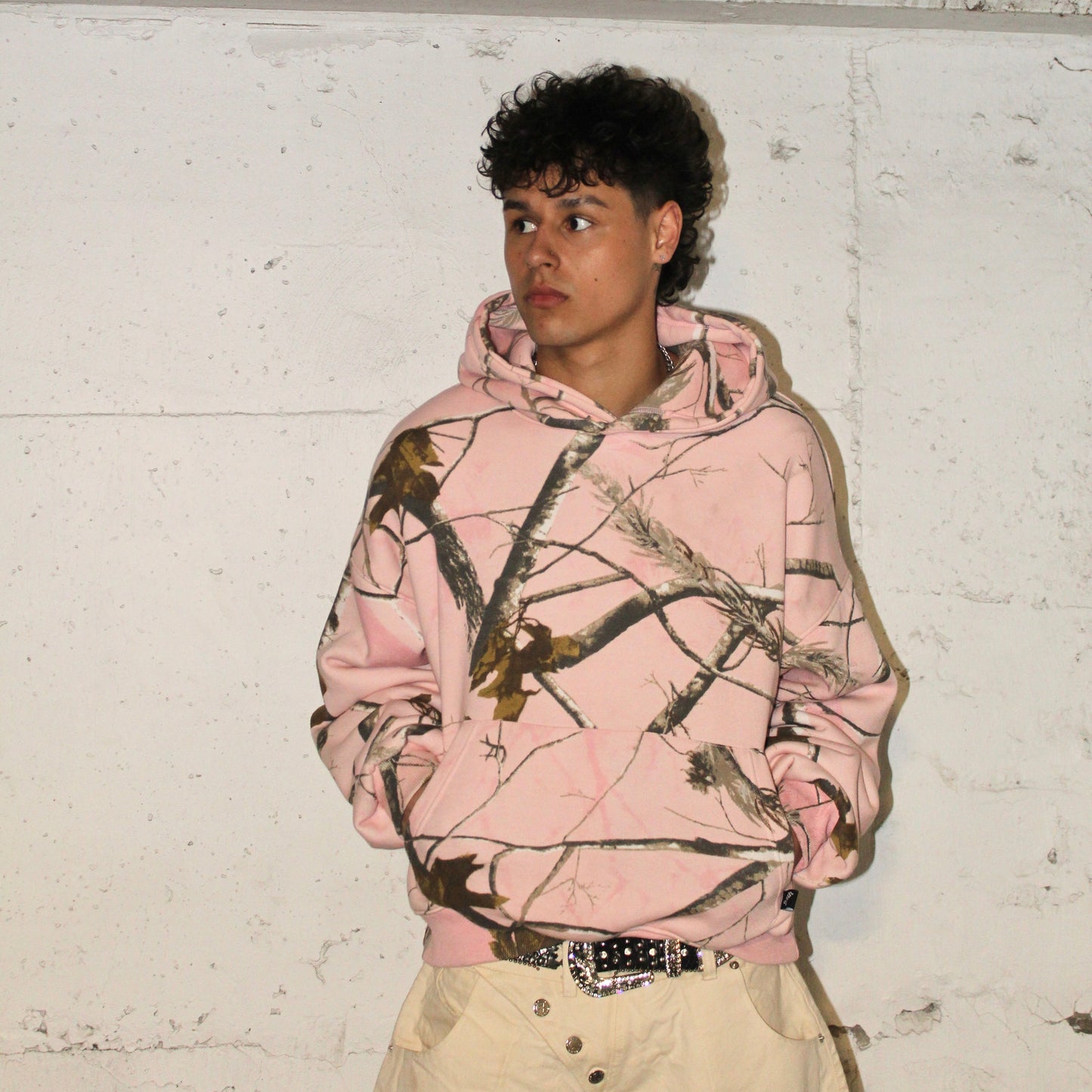 Pink Camo Hoodie