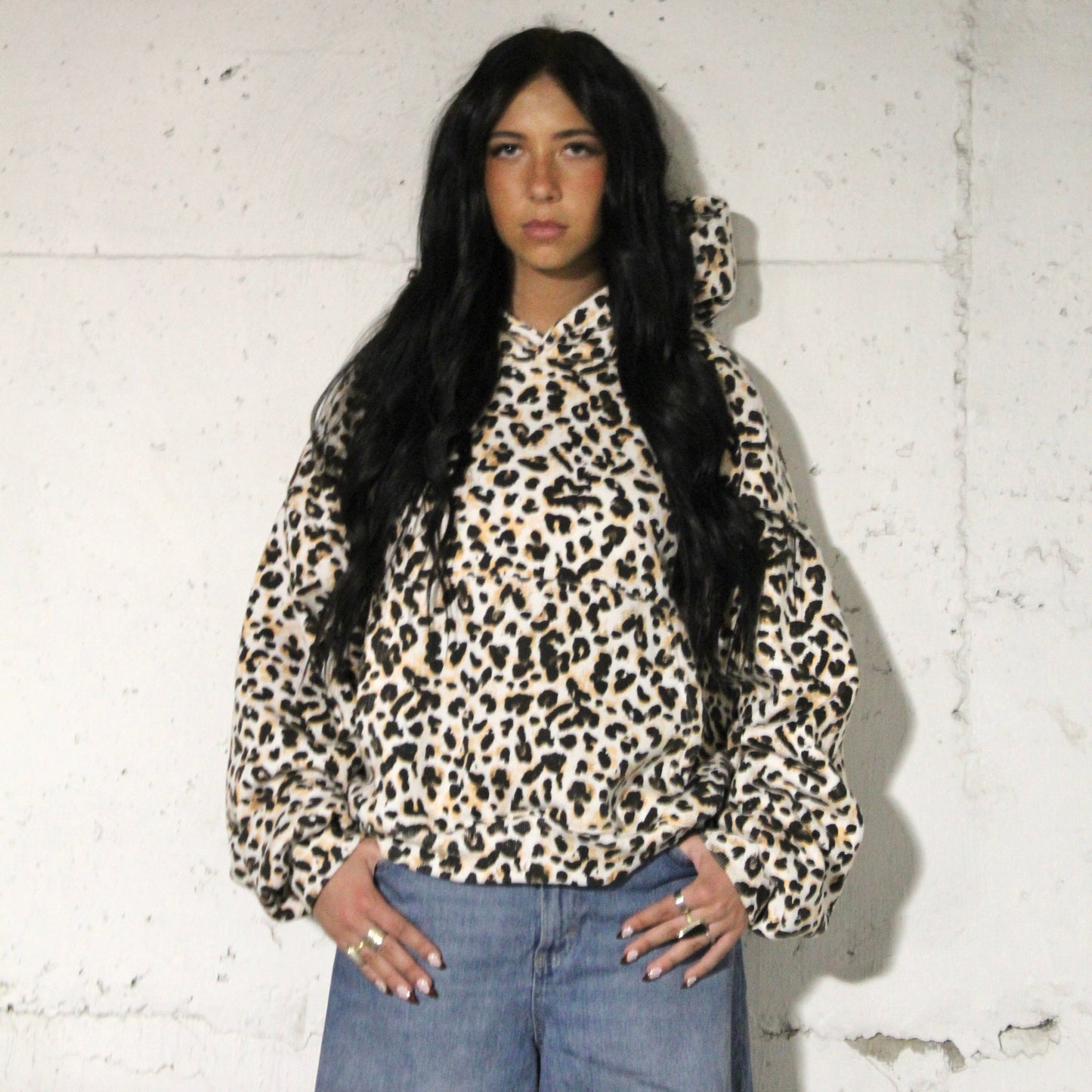 Snow Leopard Hoodie