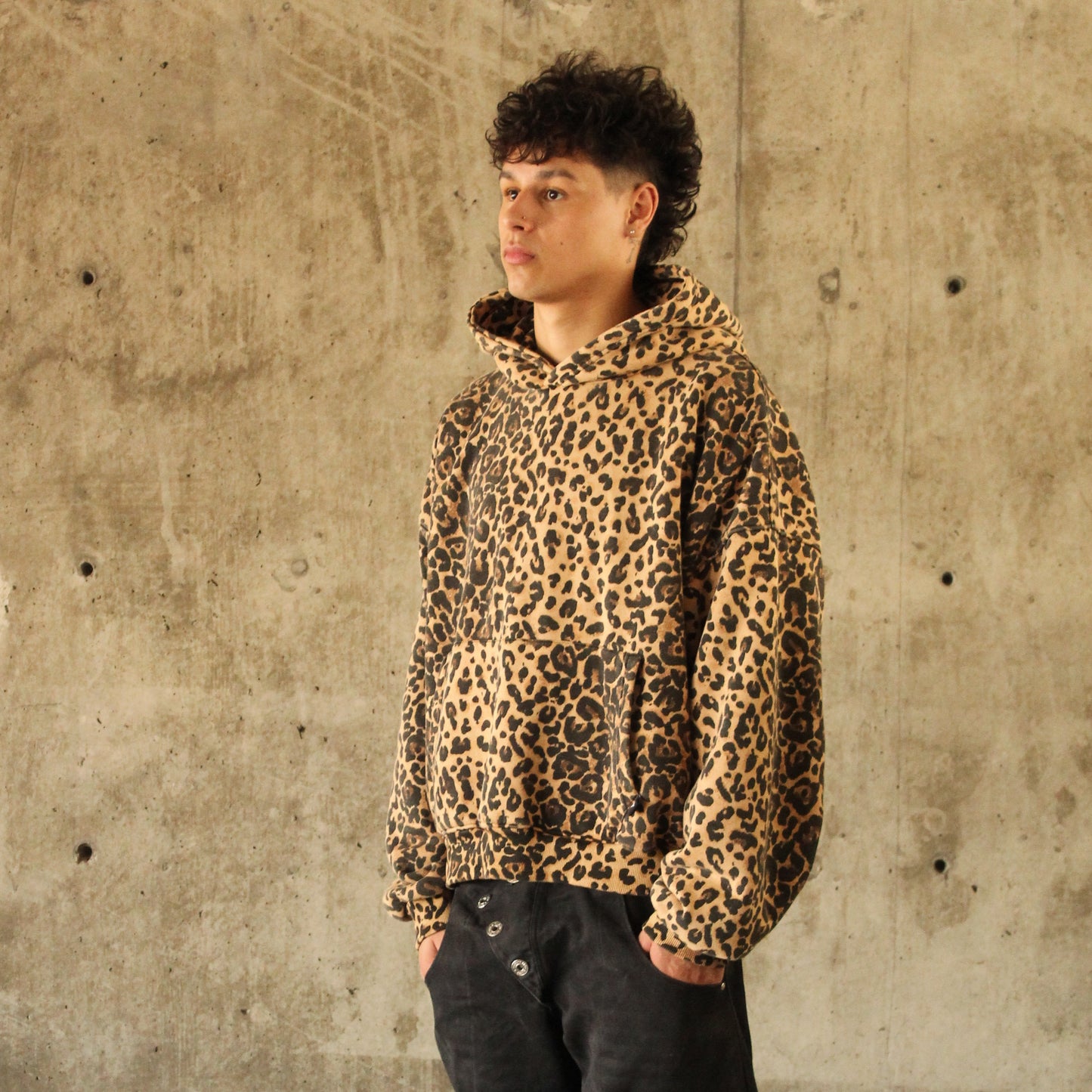 Leopard Print Hoodie