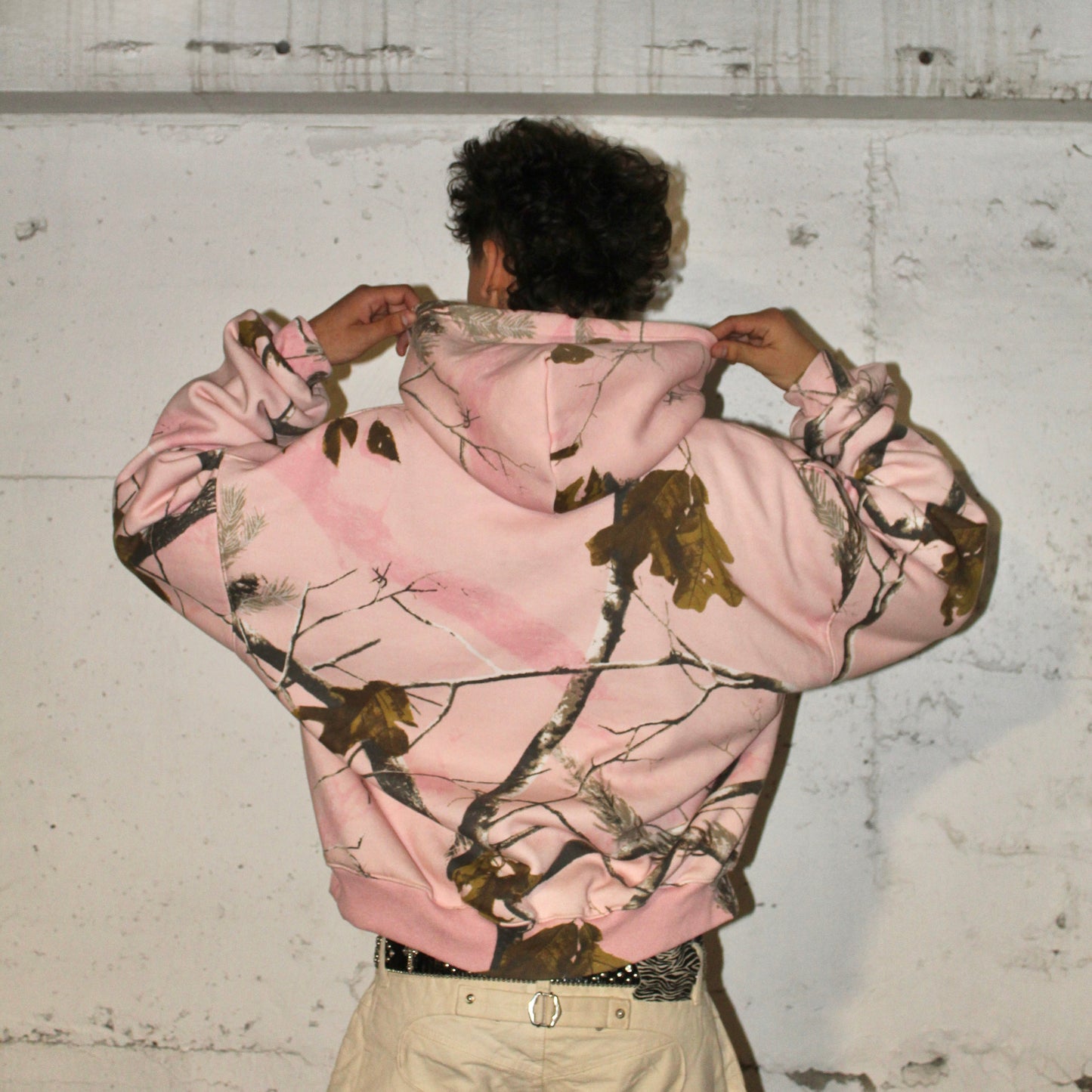 Pink Camo Hoodie