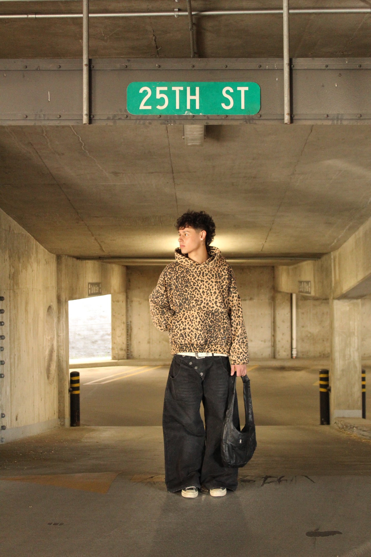Leopard Print Hoodie