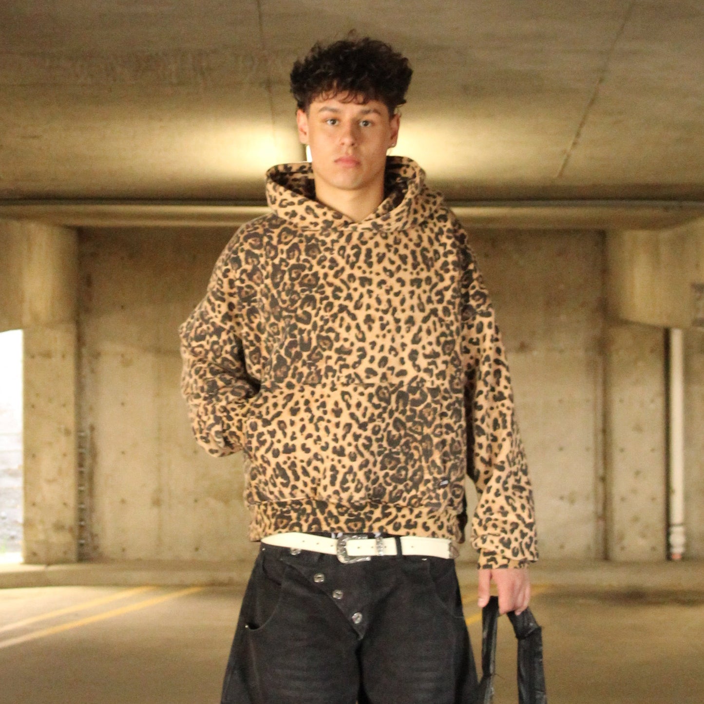 Leopard Print Hoodie