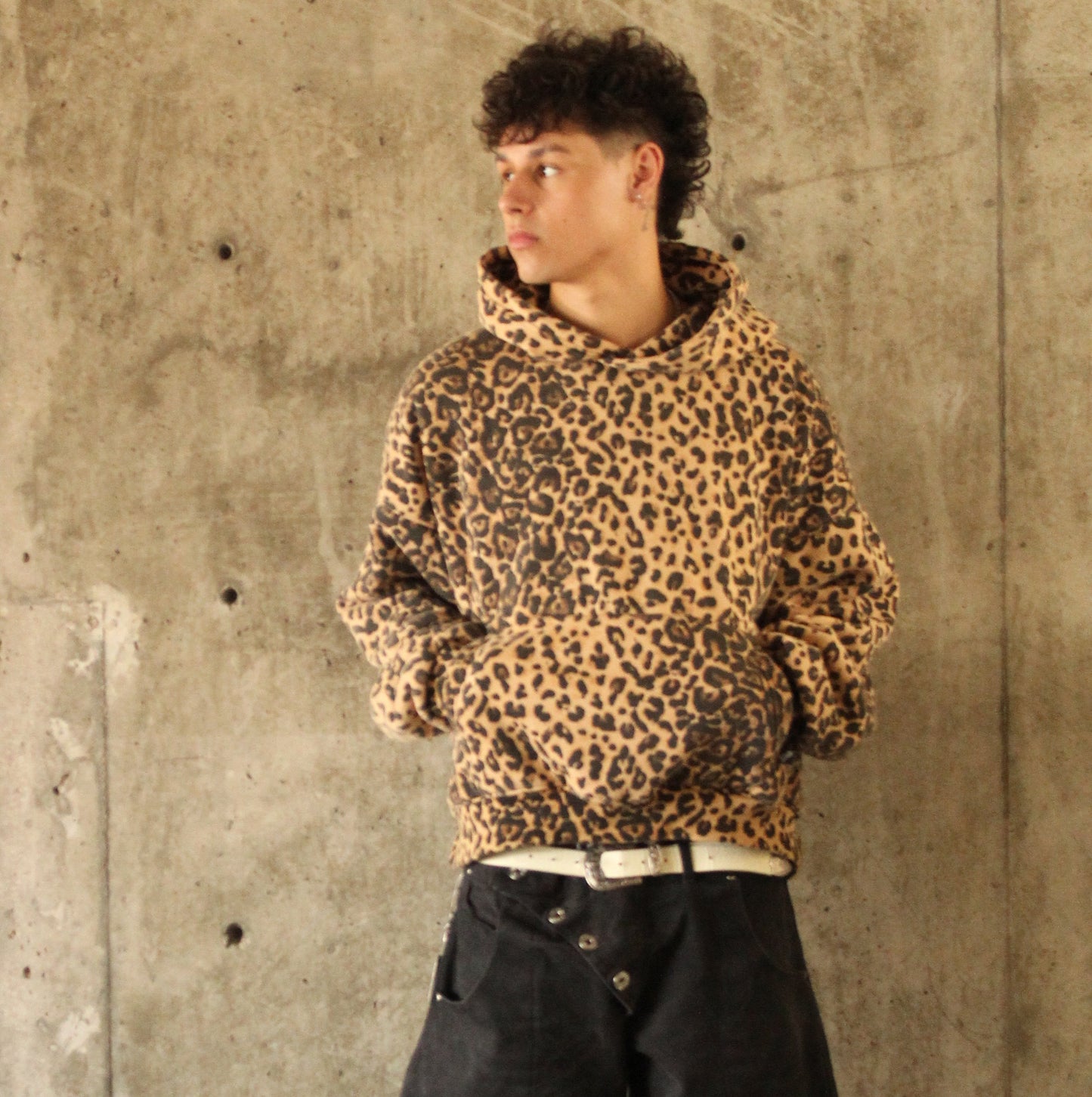 Leopard Print Hoodie
